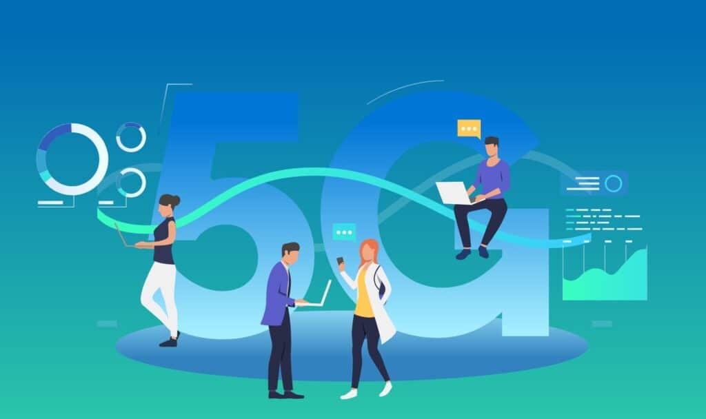 La 5g est parfaite pour créer un environnement internnecté d'objets et services web
