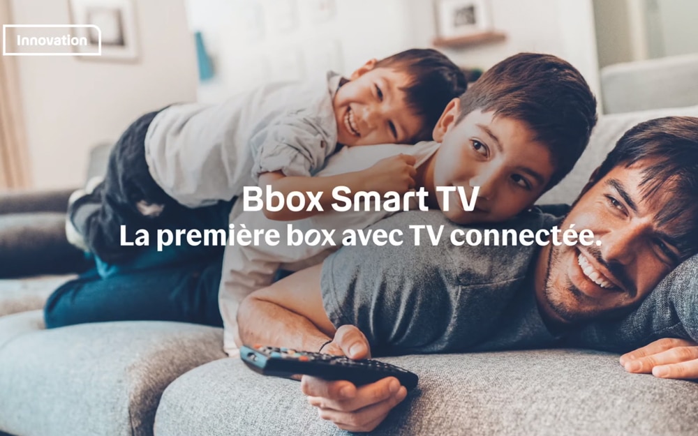 La Bbox se dématérialise avec le lancement d'une offre triple service (téléphonie-internet-télévision) intégrée dans une smart tv b.tv+