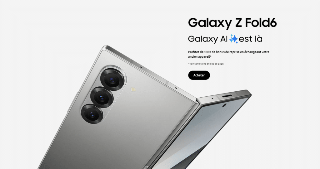 Avec Galaxy AI, la technologie d'intelligence artificielle s'invite dans votre smartphone pour transformer votre expérience mobile. Que ce soit pour des traductions instantanées en temps réel ou pour identifier des objets dans vos photos, cette fonctionnalité innovante rend chaque interaction plus intuitive et pratique.