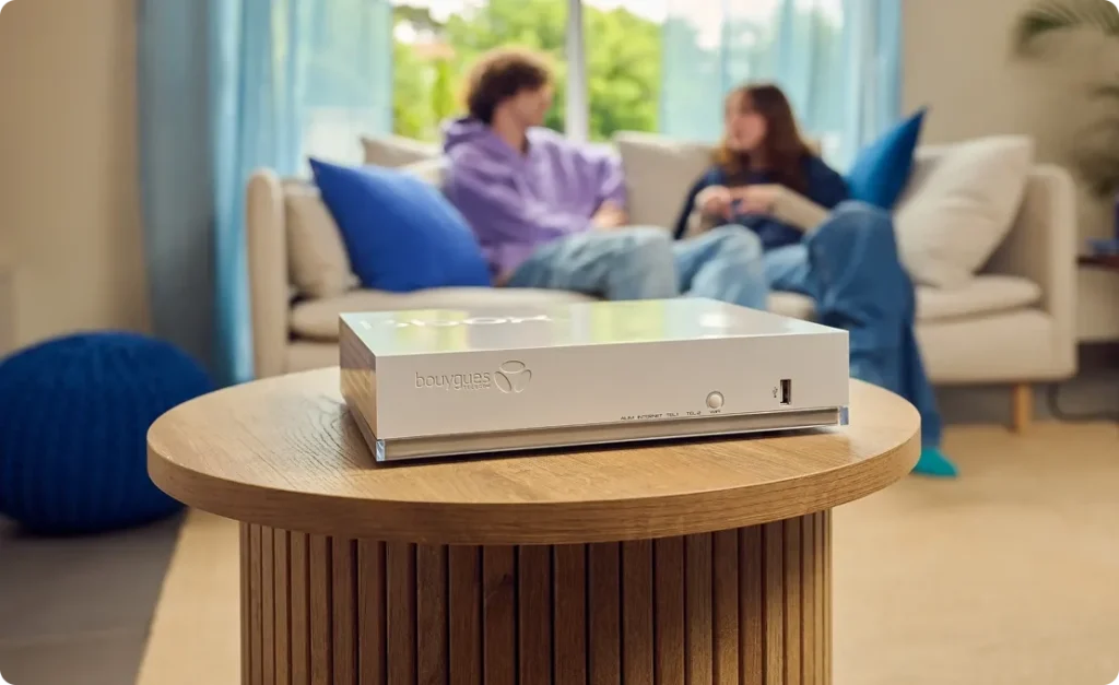 Craquez pour la Bbox Bouygues Telecom à prix réduit ! Profitez de la fibre ultra-rapide, de la TV 4K et d'internet garanti dès le 1er jour avec le Groupe FreeCom.